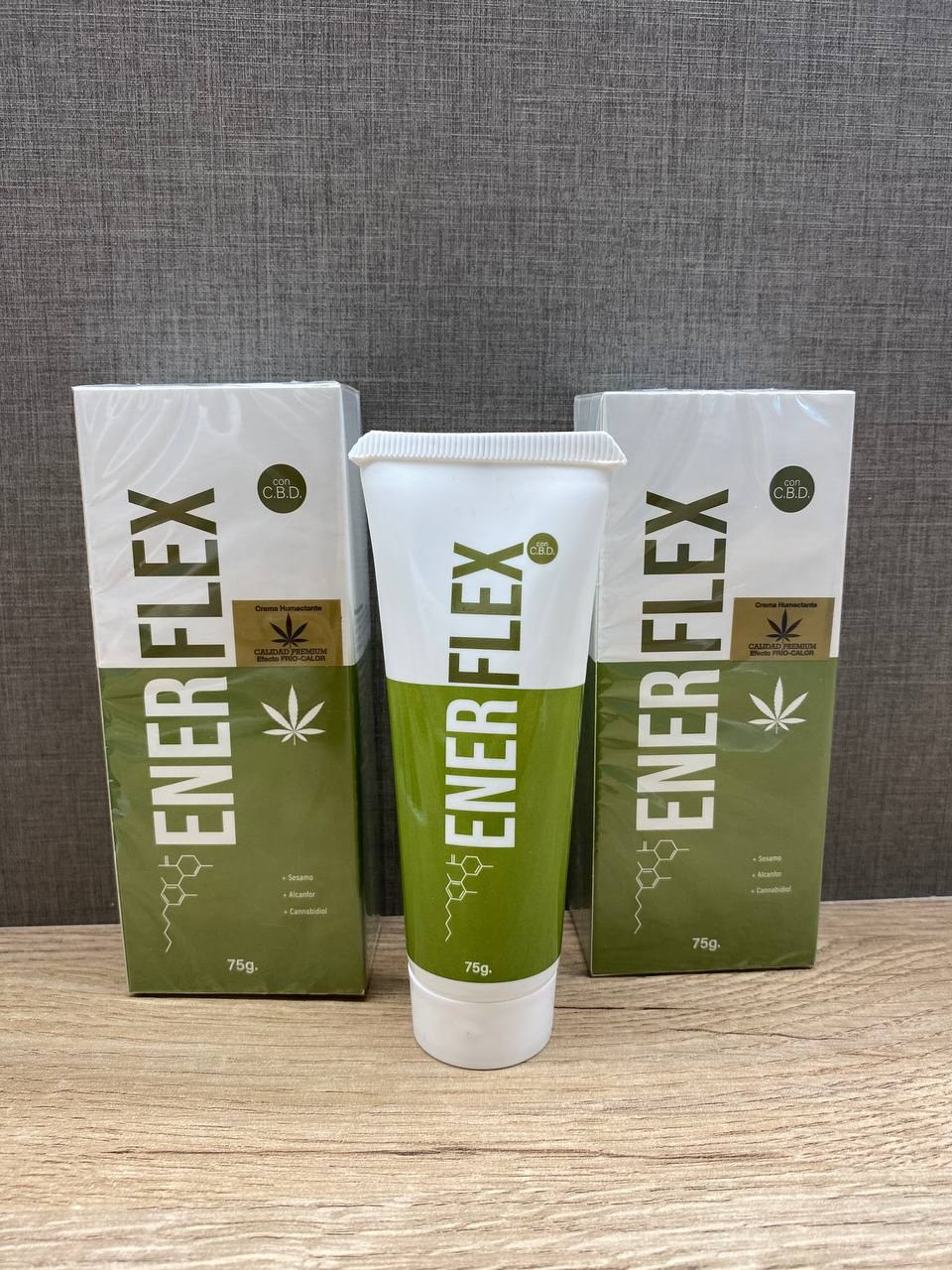 Enerflex tubo 75g con CBD
