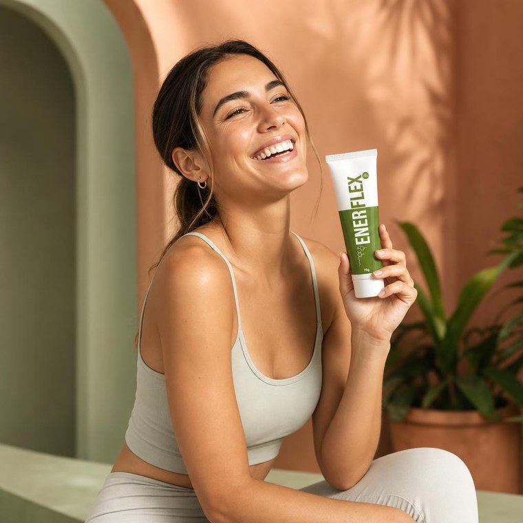 Mujer disfrutando Enerflex
